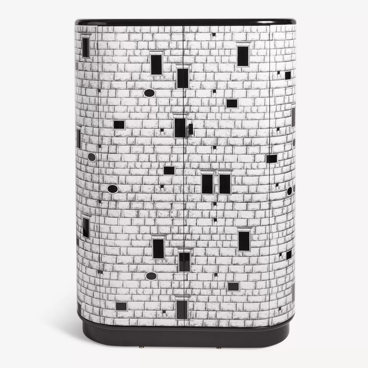 Fornasetti Cabinet Curvo Architettura^ Armadi Curvi