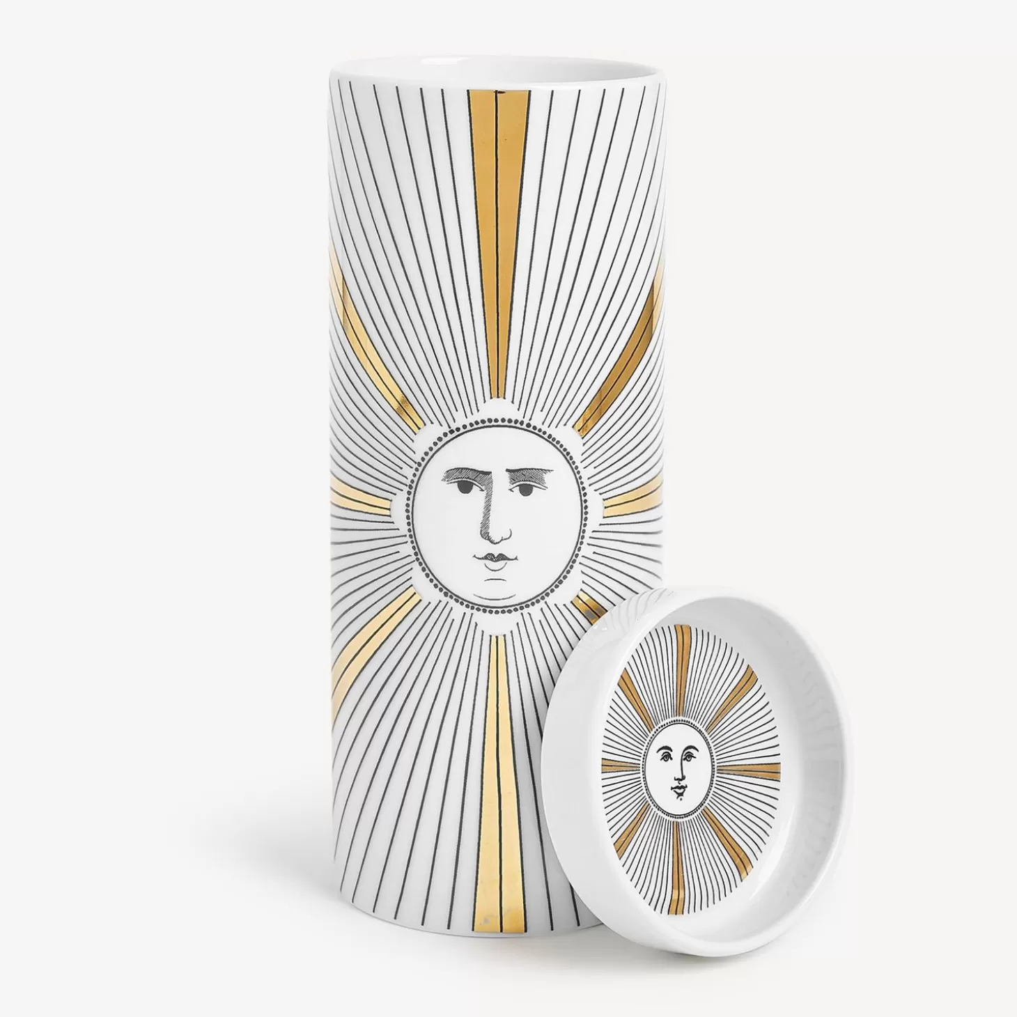Fornasetti Nel Mentre Set Di Tre Candele Profumate - Soli Decor - Fragranza Immaginazione^ Candele Profumate