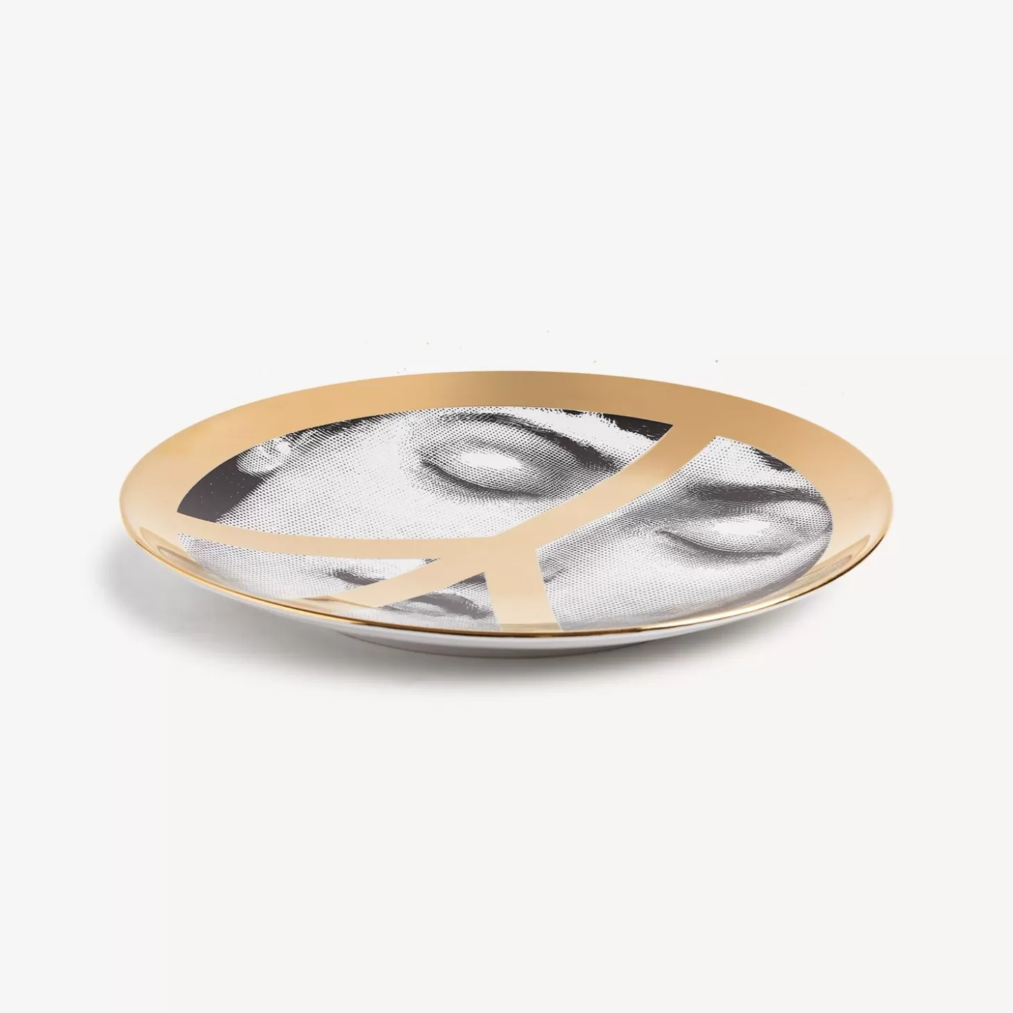 Fornasetti Piatto Da Muro Tema E Variazioni N.403 United For Peace^ Uniti Per La Pace