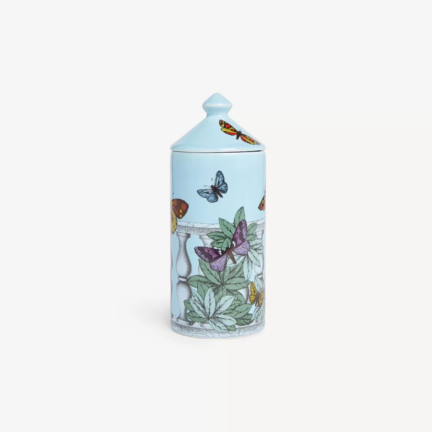 Fornasetti Talvolta Spray Profumato Per Ambiente - Decoro Farfalle E Balaustra - Fragranza Giardino Segreto^ Spray Per Ambienti